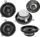 4Pcs 77KICK10 Kicker Speaker Fits Jeep Wrangler JK JKU 2007-18 & Grand Cherokee