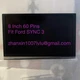 Original 8'' LCD Display LQ080Y5DZ05 Fit Ford SYNC 3 Radio Multimedia Navigation