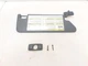 Jeep JK Wrangler OEM Driver Left Sun Visor Black 55371009AA 2007-2009 111453