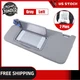 Gray Left Driver Side Sun Visor w/ Light & Mirror For Honda Accord 2008-2012