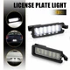 License 2PC Lights Plate Tag Fit 2015-2021 Chrysler 300 Jeep Pacifica Compass
