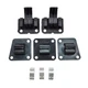 Front Upper/Lower Seat Back Clip Buckle For Porsche Cayenne 955 957 2003-2010