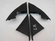 2011-2013 HYUNDAI SONATA Doors Inner Upper Corner Trim Cover Molding Finish Set