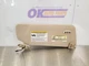 07 2007 FORD F150 KING RANCH SUN VISOR LEFT DRIVER BEIGE CREW CAB 