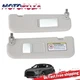 For Hyundai Veloster 2012-2015 1 Pair Set Driver & Passenger Side Sun Visor Gray
