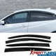 Fits 16-22 Honda HR-V Mugen Style Window Visors Vent Rain Deflectors Acrylic 4Pc
