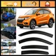 Tape-On Rain Guards for Honda HR-V 2016-2022, Side Window Visor Deflectors, Dura