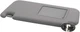 Driver Side Sun Visor (Left) Compatible with Toyota RAV4 from 2006 to 2013- Grey