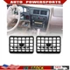 2PC A/C Air Heater Dash Bezel Vents Black For Toyota 4Runner Tacoma 1996-2002