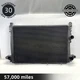 07-11 Maserati Quattroporte M139 4.2L Engine Motor Water Cooling Radiator OEM