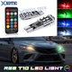 Multi Color RGB 168 2825 LED Bulbs Parking City Light For Toyota Prius 4Runner