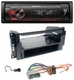 Pioneer DAB 1DIN MP3 AUX USB Car Stereo for Chrysler 300C Dodge Caliber Jeep Comm