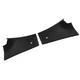 Package Tray Corners Interior Black Smooth Plastic 1971-72 Pontiac Lemans 2pc