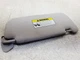 2012-2017 Hyundai Azera Driver Sun Visor Roof Illuminated Without Sunroof - Gray