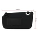 Left Driver Side Sun Visor For 2013-2019 Nissan SENTRA LEAF 1.6L 1.8L Black