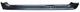 Key Parts Full Rocker Panel 1999-2006 Chevy Silverado/GMC Sierra, Extended Cab