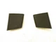 2014-2017 MASERATI GHIBLI PASSENGER & DRIVER SIDE TWEETER SPEAKER COVER TRIM OEM