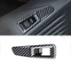 Back Door Tailgate Switch Cover Trim 1* For Volkswagen ID.4 2021-23 Carbon Fiber
