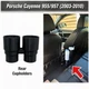 Porsche Cayenne 955/957 (2003-2010) Rear Cupholders Extension Insert w/ Reducers