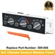 Heater A/C Climate Control Module Panel For Chevrolet K1500 Suburban 1996-1999