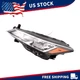 For 2021-2023 Nissan Kicks Left Driver Side Chrome Housing Halogen Headlight
