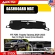 Sun Shield Dashboard Cover Pad Mat For Toyota Tacoma 2024 2025 Non-Slip Interior