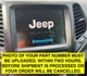 ⁉️2014-2017 Jeep Cherokee OEM VP3 NA Multi Media Bluetooth Sat Radio Receiver ⁉️