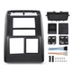 Fit For 97-02 Jeep Wrangler TJ Double Din Dash Bezel Radio Stereo Mounting Kit
