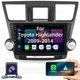 Android 12 Car Stereo BT GPS Navi Carplay Radio For Toyota Highlander 2008-2013