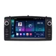 Car Stereo Video Player GPS Touch Screen W/Cam Fit For Toyota Corolla 2003-2008