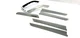 2010 AUDI S4 (B8 8K) FRONT REAR LEFT RIGHT BRUSHED ALUMINUM QUATTRO TRIM SET