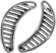 AC819750 Air Vent Trim Plate Pair (Chrome for VW Beetle) 