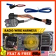 Radio Add Subwoofer Amplifier Adapter Wire Harness For Chevy GMC Buick Cadillac