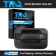 TRQ Rear Right Exterior Door Handle Black Passenger Side Fits Ford Lincoln