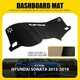 For Sonata Hyundai 2015-2019 Leather Car Dashboard Dash Protector Cover Mat
