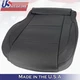 2005 to 2015 For Nissan Armada Titan Front Driver Bottom Leather Seat Cover BLK