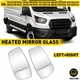 4pcs Upper Lower Side Towing Spotter Mirror Glass For 2015-2022 Ford Transit-250