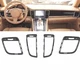 For Porsche Panamera (970) 2010-2016 Front Dashboard Air Vent Frame Bezel Trim