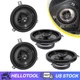 6.5'' 2Way Speaker Upgrade For Jeep Wrangler JK JKU 2/4-Door 07-18 77KICK10 4PCS