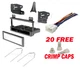 FORD CAR STEREO RADIO DASH INSTALLATION MOUNTING KIT WITH WIRING HARNESS & TOOLS