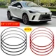 For Lexus RX350 RX300 RX330 RX450 4PCS Alloy Wheel Rim Protector Hub Rim Cover
