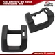 Black Driver+Passager Seat Belt Anchor Cover for VW Atlas 3CN-885-249-C-82V
