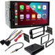 Dual 7" Screen Wireless Carplay Car Stereo AM/FM Radio for 2007-2013 GMC Sierra