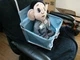 teal vintage style child seat chair baby seat antique Car seat chair blue/green
