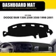 FIT 1998-2001 Dodge Ram 1500 2500 Dashboard Dash Cover Mat Pad Carpet Black ENV