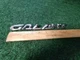 04 05 06 MITSUBISHI GALANT REAR CHROME EMBLEM BADGE SYMBOL LOGO USED OEM 3S5