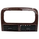 1999-2004 Jeep Grand Cherokee Radio Dash Bezel Woodgrain Air Vents OEM 55116037