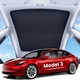 Upgraded Tesla Model 3 Sunshade Roof [No Gaps, No-Sagging] Tesla 3 Accessories H