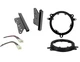 SCION 2001-2016 Double Din Radio Dash Kit w/ Harness and Speaker Adapter Combo