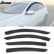 Fits 16-22 Honda HR-V Window Visors Smoke Acrylic Rain Wind Sun Deflector 4PCS